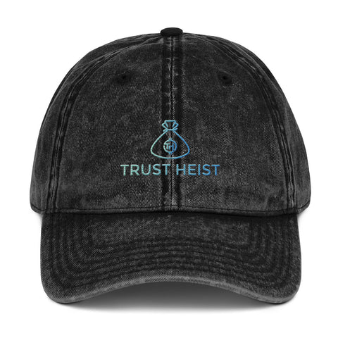 Trust Heist  Vintage Cotton Twill Cap