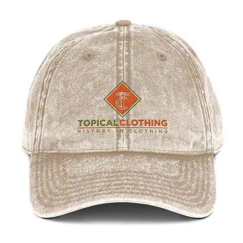 Topical Clothing Vintage Cotton Twill Cap